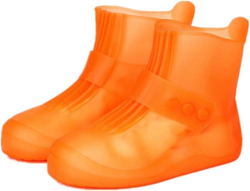 Waterproof Rain Shoe Covers for Men Women Overshoes Rain Boots Reusable Galoshes Snow Durable Stretchable Kids Shoe Protectors