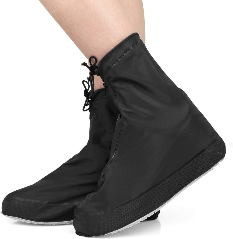 Rain Shoe Covers | Waterproof Shoe Covers for Men Women | Reusable Galoshes Overshoes - Image 2