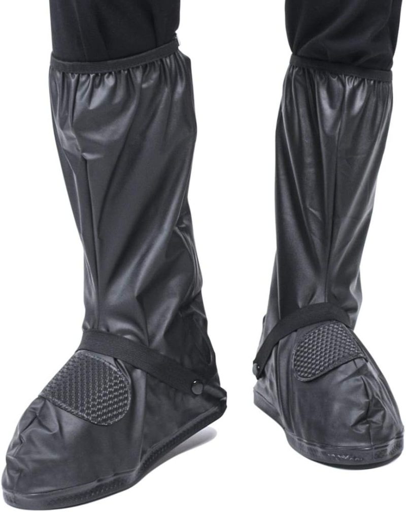Waterproof Shoe Cover Motorcycle Black3 3XL