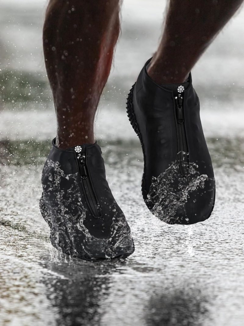 Shoe Covers Waterproof Silicone Rain Overshoes for Kids Men and Women - Image 2