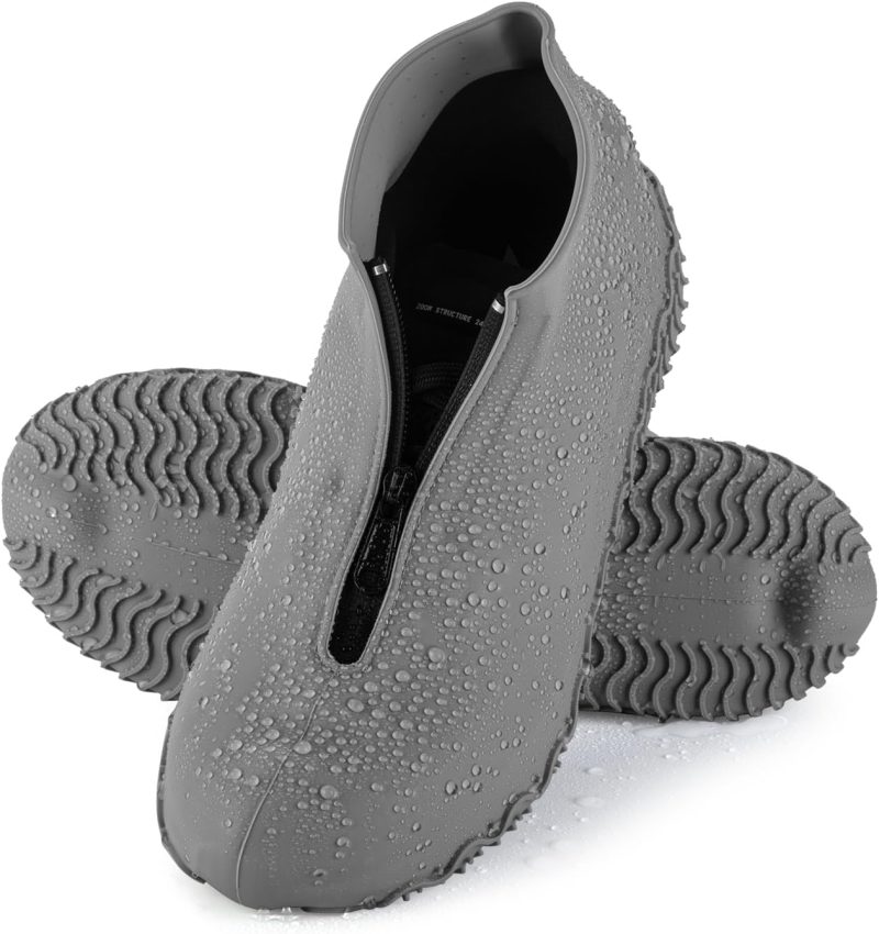 Shoe Covers Waterproof Silicone Rain Overshoes for Kids Men and Women