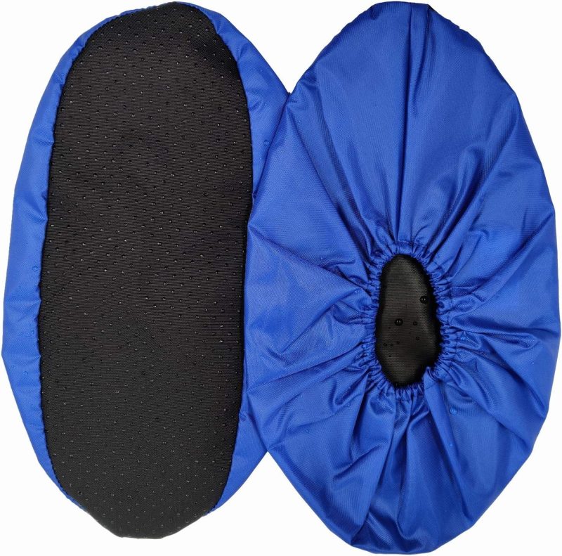 5 Pairs Non Slip Reusable Shoe Covers Waterproof Washable Boot Covers Durable Dustproof Booties Cover For Indoors Household Travel Floor Carpet Protection XL - Image 2